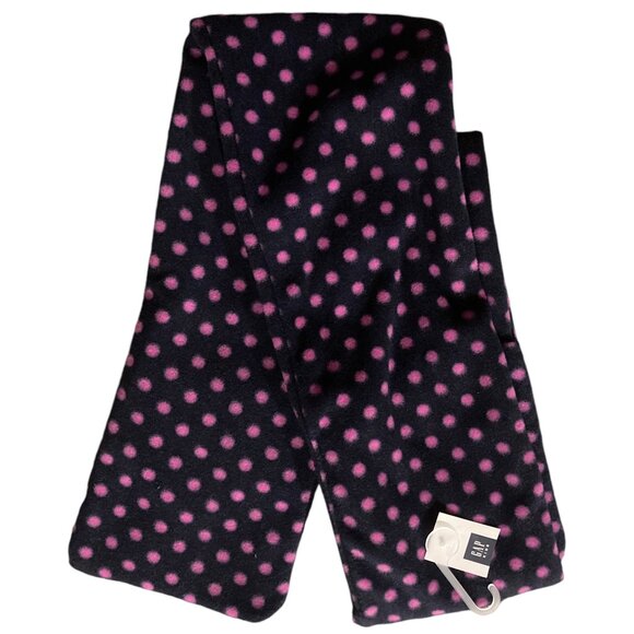 Gap Kids Purple Polka Dot Scarf with Hand Pockets - Picture 2 of 6